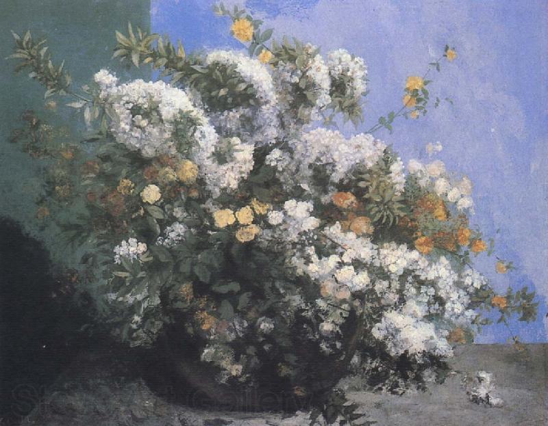 Gustave Courbet Flower France oil painting art